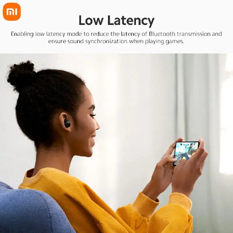 Xiaomi-Redmi Buds 3 Lite, TWS, Fone de Ouvido Bluetooth 5.2, IP54, Bateria de 18 Horas, Fones De Ouvido Sem Fio Mi Ture, Edição Youth